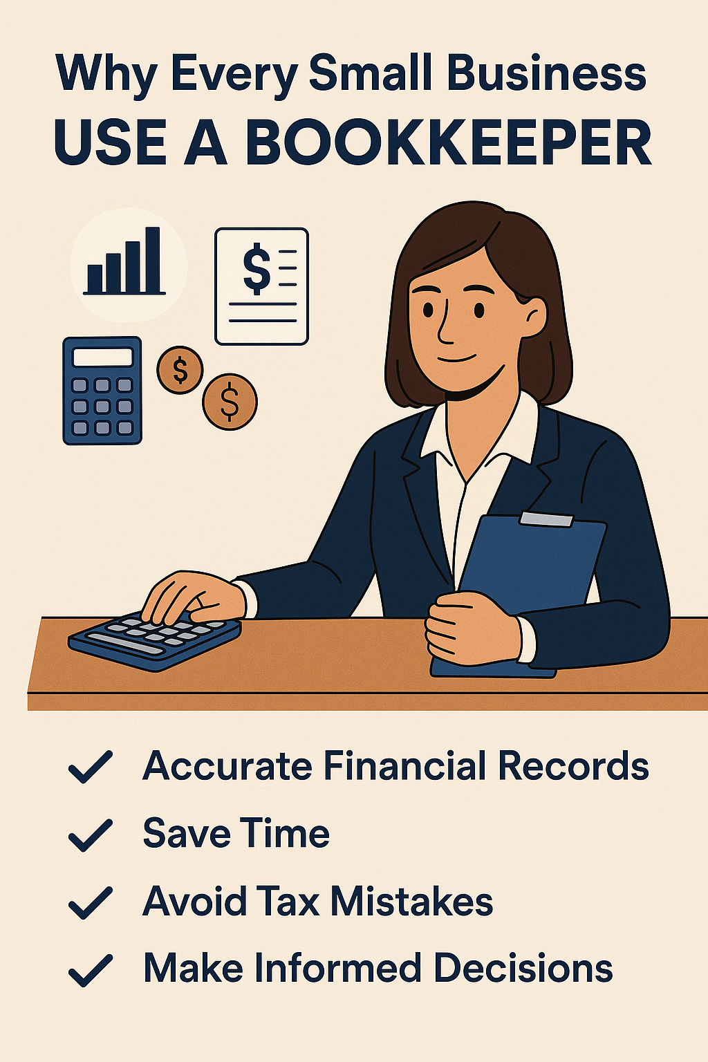 Every Small Business should use a bookkeeper