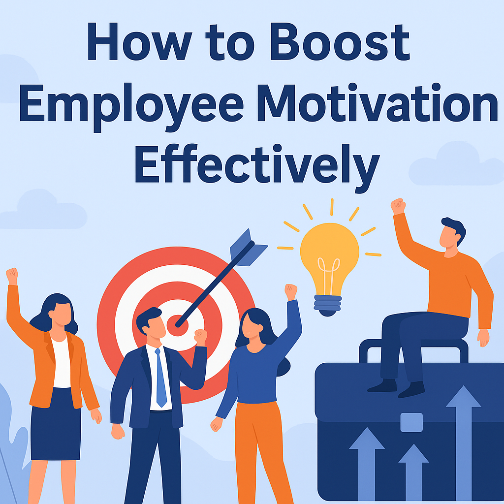 How to Boost Employee Motivation Effectively